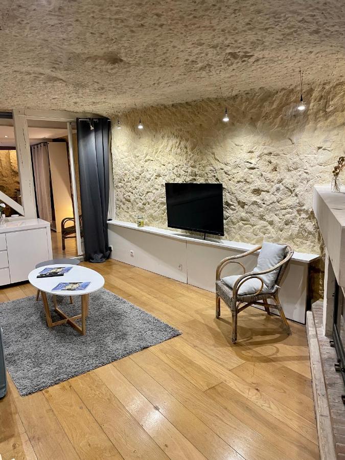 Apartamento Troglodyte Du Petit Coteau Vouvray Exterior foto