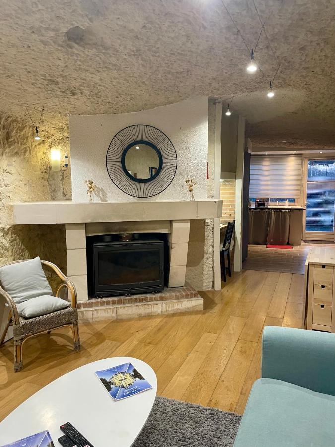 Apartamento Troglodyte Du Petit Coteau Vouvray Exterior foto