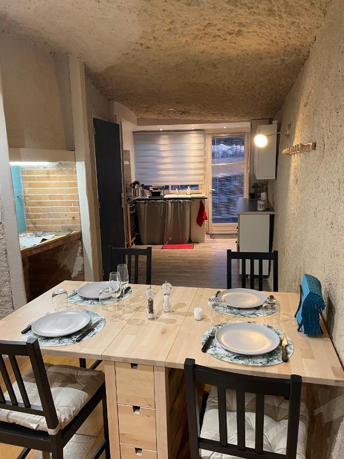 Apartamento Troglodyte Du Petit Coteau Vouvray Exterior foto